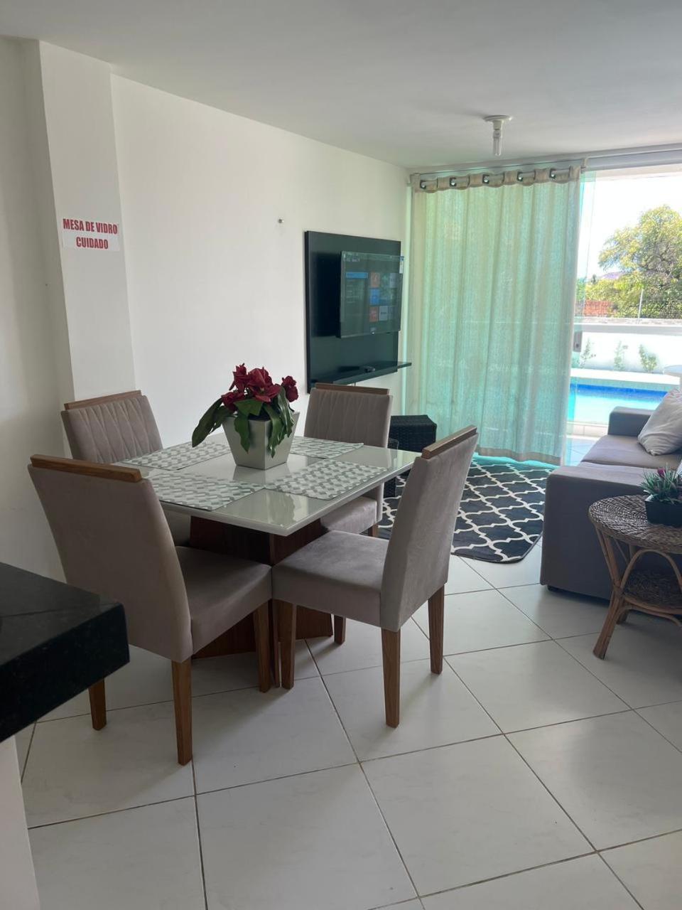 Mar E Sol Residencial 2 Quartos C Ar Condicionado,500 Metros Da Praia De Jacuma Lejlighed Conde  Eksteriør billede