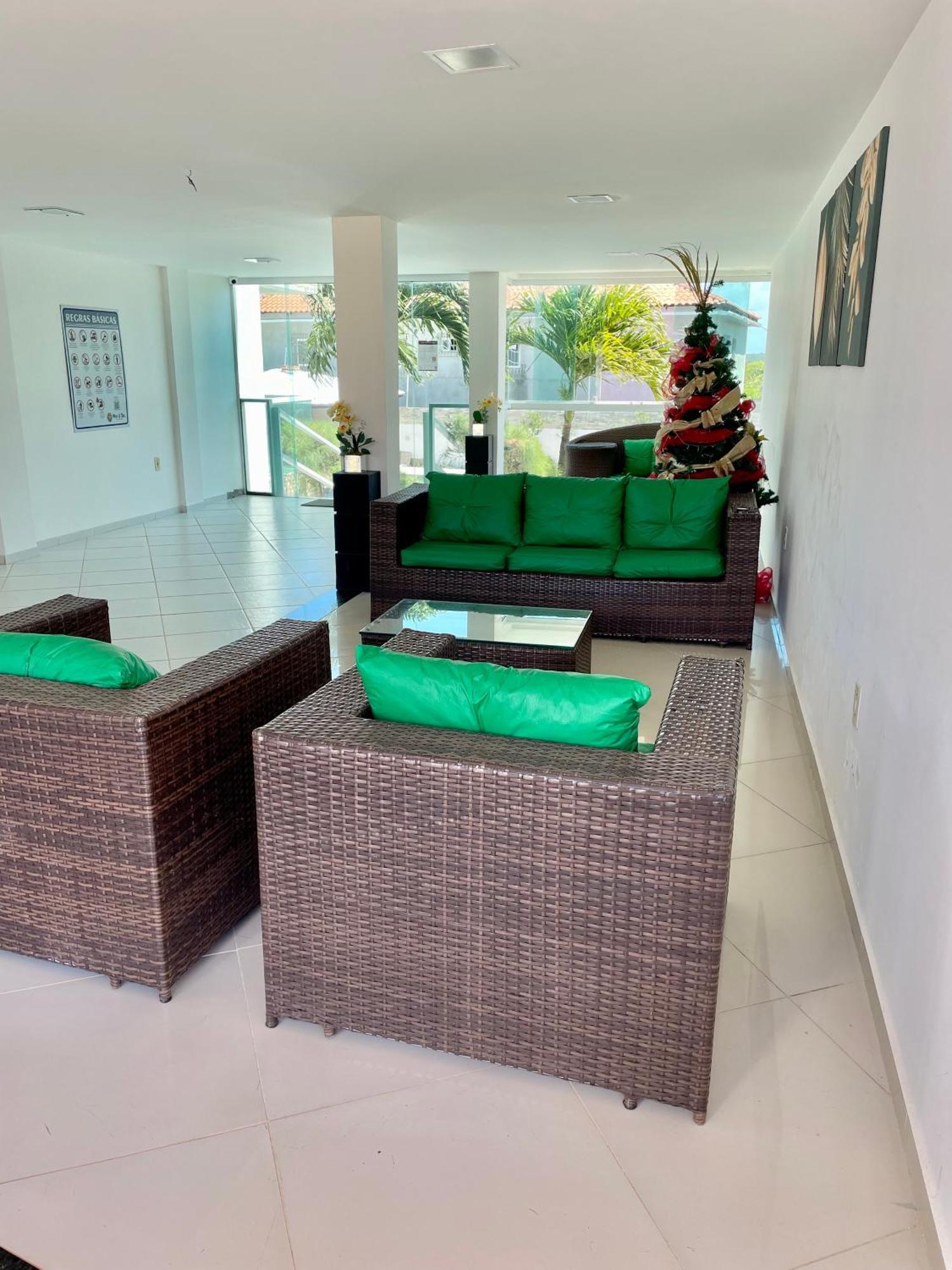 Mar E Sol Residencial 2 Quartos C Ar Condicionado,500 Metros Da Praia De Jacuma Lejlighed Conde  Eksteriør billede